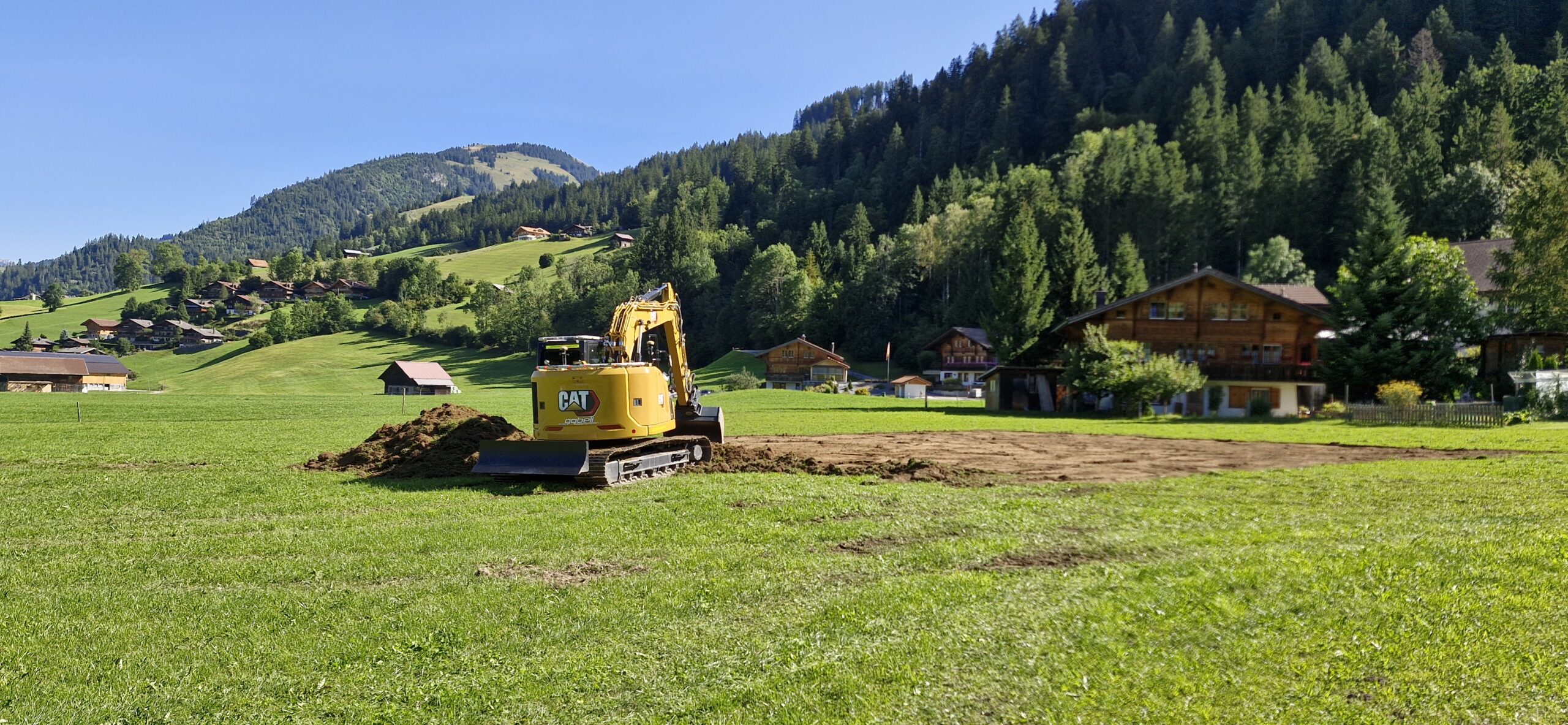 Spatenstich im August